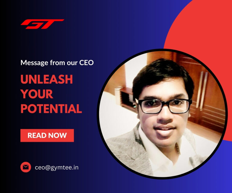 GYMTEE CEO MESSAGE