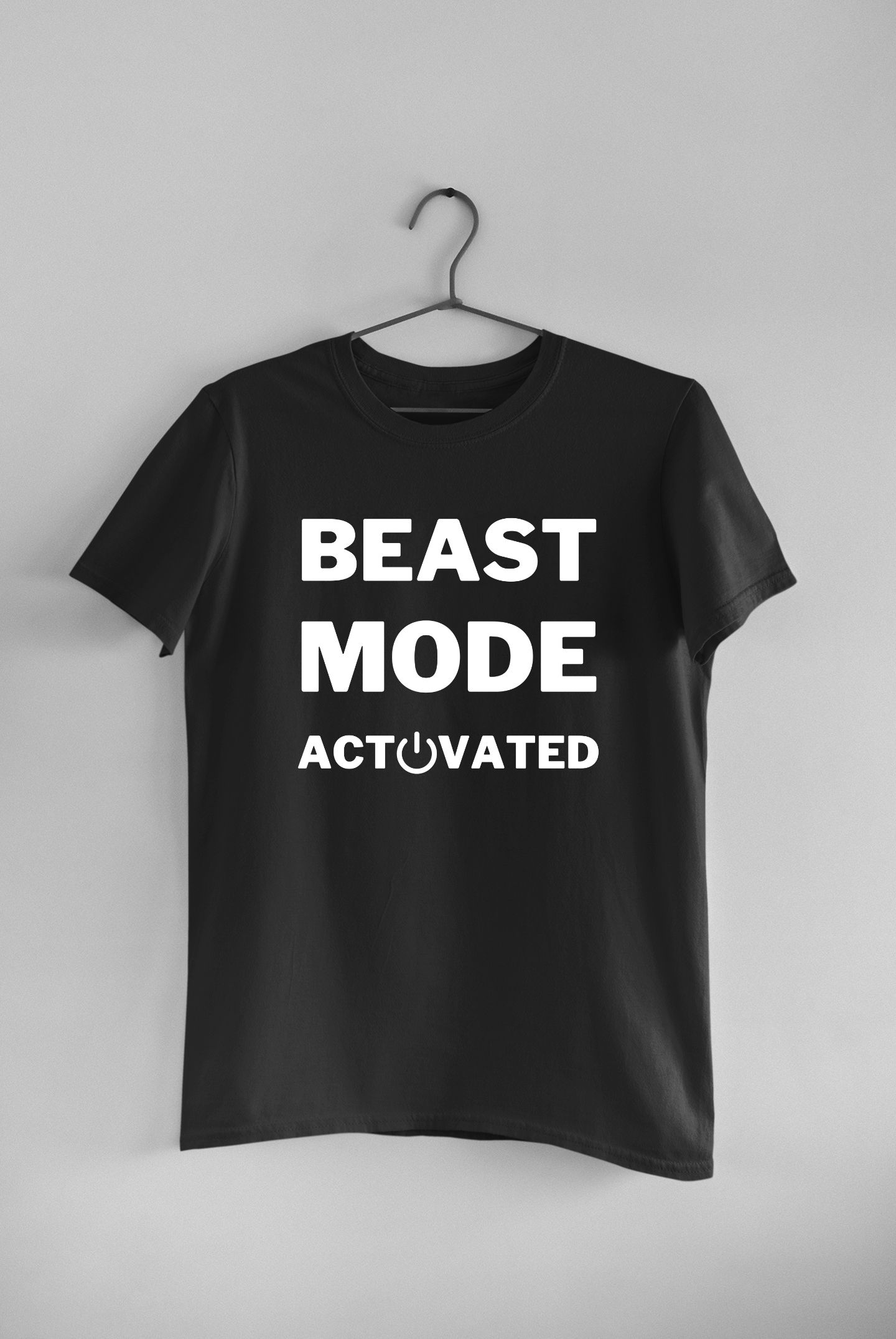 Beast Mode Activated GymTee Black T Shirt